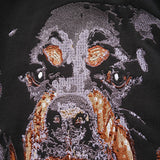 GVC Hoodie High Density Embroidery Dog Head Sweater Loose Couple