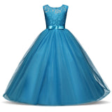 First Communion Dress Vestidos De Primera Comunion Lace Ball Gown Girl Party Princess Pageant Gown Bow Princess Dress