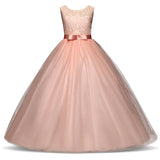 First Communion Dress Vestidos De Primera Comunion Lace Ball Gown Girl Party Princess Pageant Gown Lace Princess Dress