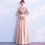 Homecoming Dresses Banquet Evening Dress Women Sequined Noble Elegant Host Dress