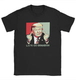 Let'S Go Brandon T Shirt Printed Casual Short-Sleeved T-Shirt Men'S