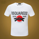 Dsq2 T Shirt Casual Sports Printed Short Sleeve Summer Men