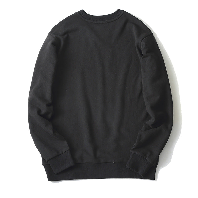 GVC Hoodie XINGX Ear of Rice Pattern round Neck Cotton Sweater Loose Men and Women