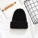 Toboggan Hat Women's Autumn and Winter Warm Casual Earmuffs Beanie Hat Tide