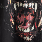 GVC Shirt Fashion Personality Bulldog Pattern Cotton Long Sleeve Shirt Men