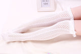Winter Chunky Cable Thick Knit Thigh High Socks Long Stockings Boot Fall over the Knee Bunching Socks