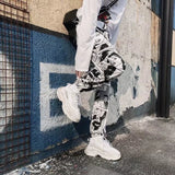 Men Pants Loose Track Pants Men