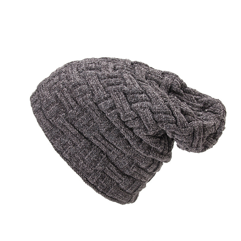 Women Winter Hats Winter Women's Sleeve Cap Outdoor Knitted Hat