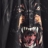 GVC Shirt Fashion Personality Bulldog Pattern Cotton Long Sleeve Shirt Men