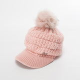 Women Winter Hats Women's Autumn and Winter Warm Peaked Cap