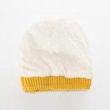 Women Winter Winter Winter Fleece-Lined Color Matching Women's Knitted Wool Hat