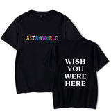 Travis Scott Astroworld Shirt Trendy Short-Sleeved Men's and Women's T-shirt