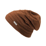 Women Winter Hats Fleece-Lined Knitting Wool Men Women's Knitted Hat