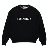 Fog Fear of God Essentials Sweatshirt Double Line Loose Printed Pullover Knitted Sweater