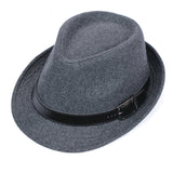 Mens Kentucky Derby Hats Autumn Winter Billycock Male British Woolen Hat