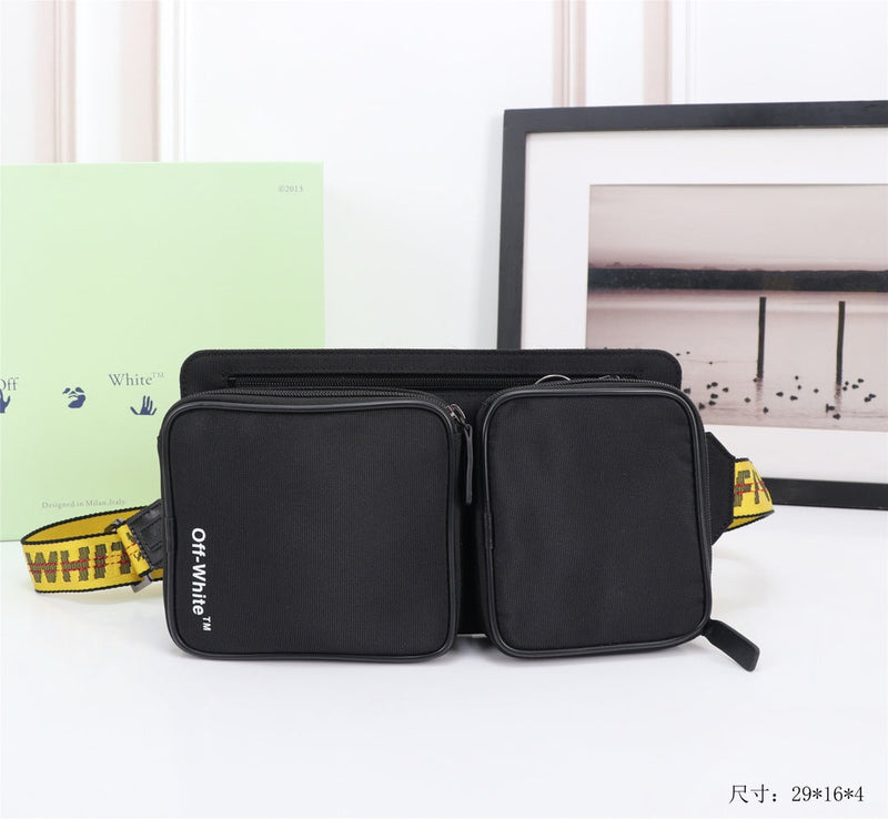 Off White Bag Casual Outdoor Convenient Tote Bag