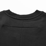 GVC Shirt Shark Pattern Loose Cotton Sweater Men