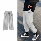 Men Pants Sports Pants Youth Casual Trousers Spring and Autumn Summer Pants