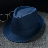 Mens Kentucky Derby Hats Solid-Colored Sun Hat Men's Sunhat