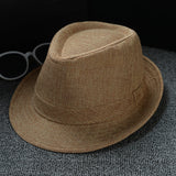 Mens Kentucky Derby Hats Solid-Colored Sun Hat Men's Sunhat