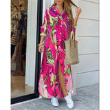 Nina Parker Graffiti Dress Long Sleeve Printed Shirt Dress