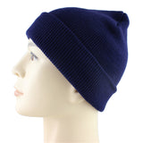 Men Winter Hats Men and Women Solid Color Knitted Hat Couple Candy Color Autumn and Winter