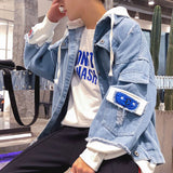 Men Denim Jacket Men Fall Jacket