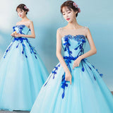 Women's Evening Dress Ball Gown Princess Quinceanera Wedding Dresses Fashion Wedding Party Dress Solo Performance Tulle Tutu Dress