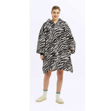 Hoodies Blankets Home Casual Wear Large Size Hooded Sweater Lazy Lambswool Double Layer