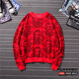 WGM Closing Autumn Winter Sweater Cotton Terry Thickening
