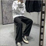 Men Pants Autumn and Winter Casual Pants Men's Loose Trousers