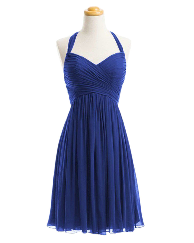 Homecoming Dresses Low-Cut Sling Short Dress Sexy Nightclub Dress