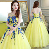 Women's Evening Dress Ball Gown Princess Quinceanera Wedding Dresses Fashion Wedding Party Dress Solo Performance Tulle Tutu Dress