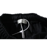 Kanye West Sunday Service Pant 3D Relief Splash-Ink Distressed Close up Ankle-Tied Terry Shorts