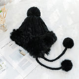 Toboggan Hat Female Autumn and Winter Lei Feng Hat Knitted Hat