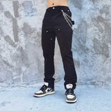 Man Fall Outfits Cargo Pants Skinny Pants High Street Sweatpants Hip Hop Men's Slim Trousers