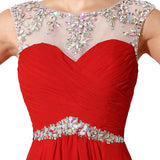 Homecoming Dresses Spring Wedding Red Tube Top Sexy Dress Evening Dress