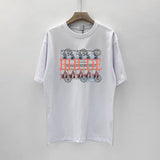 Rhude T Shirt Limited Rhude Casual Hip Hop Summer Loose round Neck