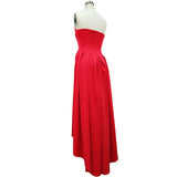 Homecoming Dresses Spring Women Tulle Tutu Dress Sexy Bandeau One-Shoulder Red Evening Dress