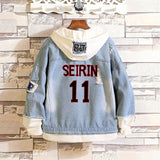 Comic Denim Jacket Anime Denim Jacket