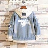 Comic Denim Jacket Men and Women Couple Denim Jacket