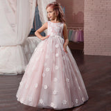 First Communion Dress Vestidos De Primera Comunion Lace Ball Gown Girl Party Princess Pageant Gown Children's Dress Wedding Dress