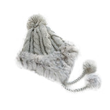 Toboggan Hat Female Autumn and Winter Lei Feng Hat Knitted Hat