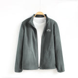 Moisture Wicking Hoodie Coat Men's and Women's Autumn and Winter Fleece Shell Jacket Cardigan Jacket