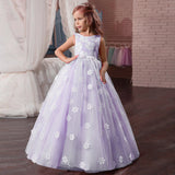First Communion Dress Vestidos De Primera Comunion Lace Ball Gown Girl Party Princess Pageant Gown Children's Dress Wedding Dress
