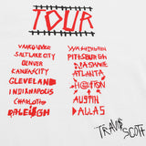 Cactus Jack McDonalds Shirt Travis Scott Cactus Jack Short Sleeve Men's and Women's Loose Trendy round Neck T-shirt