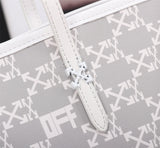 Off White Bag Casual Outdoor Convenient Tote Bag