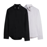 GVC Shirt High Density Embroidery XINGX Long Sleeve Shirt Men