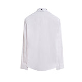 GVC Shirt Metal XINGX Decorative Fashion Cool Long Sleeve Shirt Men