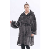 Hoodies Blankets Hooded Lazy Blanket Sweater Cold Protection in Autumn and Winter Thermal Pajamas